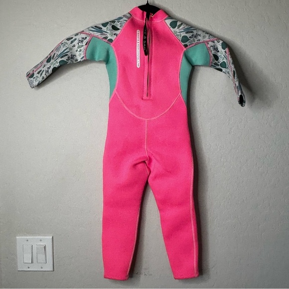 Wet Suit X-MANTA Dive and Sail Youth Girls Full Body Dive & Sail Sz M Hot Pink - Picture 3 of 4